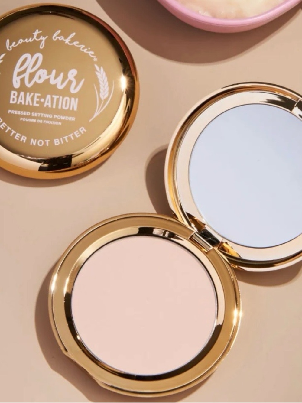 Beauty Bakerie ~ ‘TAPIOCA’ (Neutral Pink) Pressed Setting Powder ~ Full Size 10g